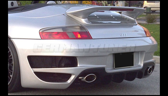 997 Techart GTS Style Rear Bumper for Carrera 996 Bodykit - Image 2