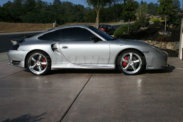 Air Intake Splitters Carbon for 996 Turbo Bodykit