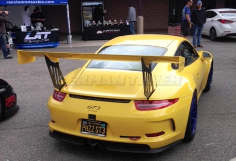 Cup Wing 991 GT3 Rear Spoiler 991 for 911 Carrera