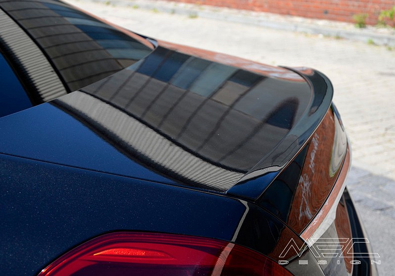 MEC Design Carbon Finish Rear Trunklid Spoiler Lip – Mercedes-Benz S-Class W222 - Image 10