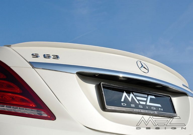 MEC Design Rear Trunklid Spoiler for S-Class W222