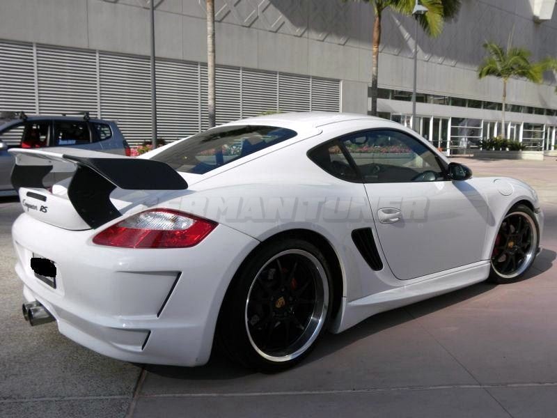 TA GT Style Rear Spoiler Tail for Cayman Bodykit - Image 2