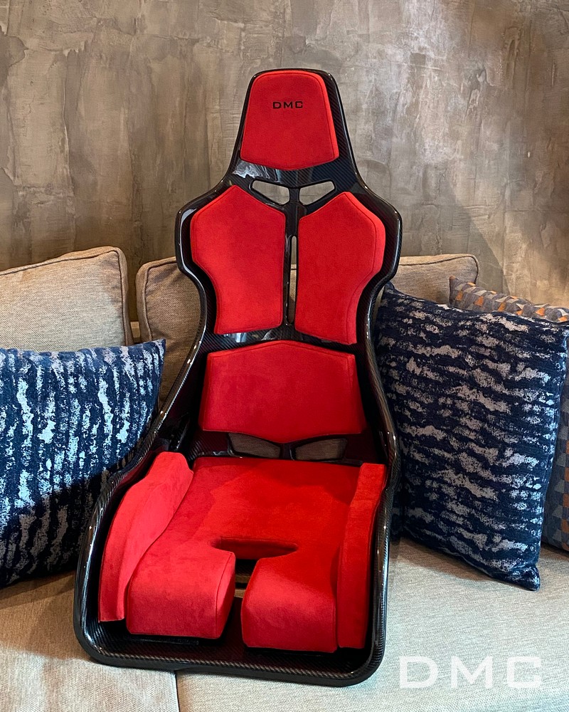 DMC Bucket Seat: Forged Carbon Fiber Race Chair inspired by the McLaren Senna Seat, Ultra Lightweight - Image 8