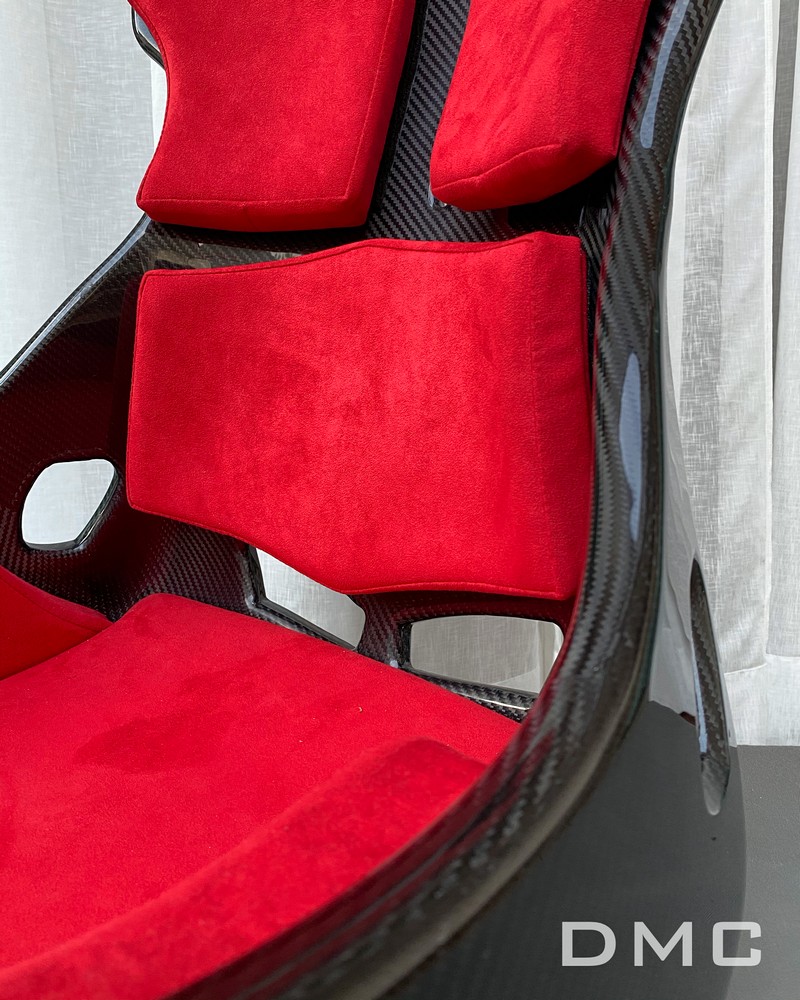 DMC Bucket Seat: Forged Carbon Fiber Race Chair inspired by the McLaren Senna Seat, Ultra Lightweight - Image 4