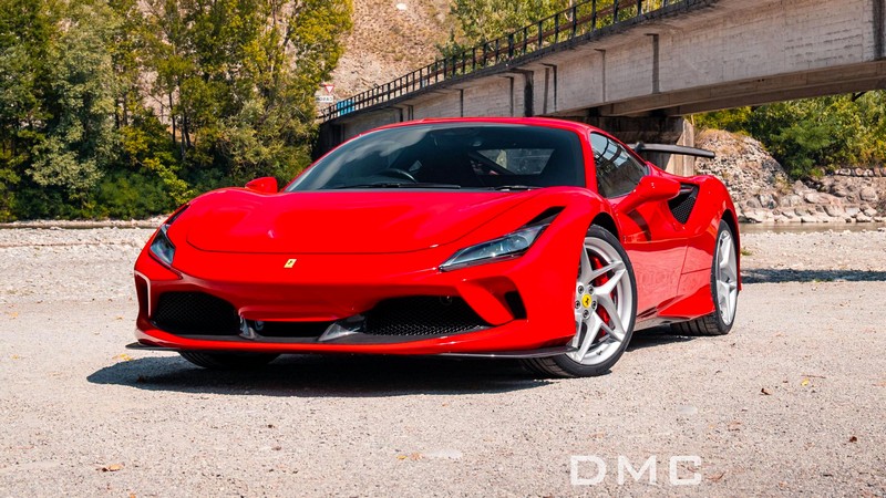 DMC Forged Carbon Fiber Rear Gooseneck Wing Spoiler GT3 Style fits the OEM Coupe and Spyder Convertible Cabriolet for Ferrari F8 Tributo - Image 3
