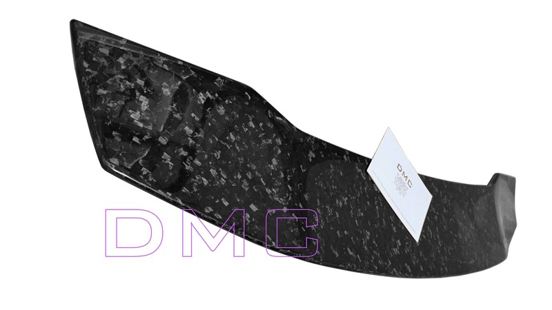 DMC Forged Carbon Fiber Rear Wing Spoiler GT2 Style fits the OEM Coupe and Spyder Convertible Cabriolet for Ferrari F8 Tributo - Image 4