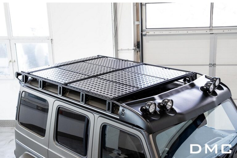 DMC Mercedes Benz G Class W463A W464 AMG G63 G550 Adventure Flat Roof Plate Kit fits OEM Roof of the LHD & RHD Right Hand Drive G Wagon Models