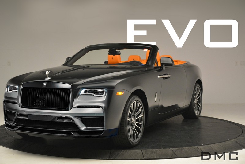 DMC Black Badge Forged Carbon Fiber Front Bumper (OEM Replacement) Body Kit for Rolls Royce Wraith & Dawn