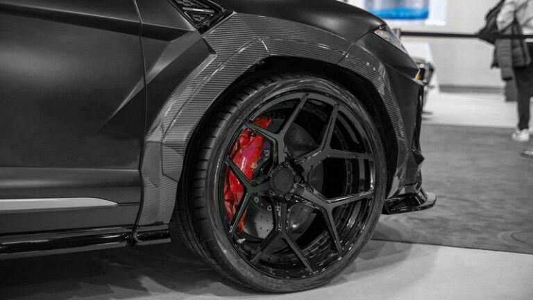 DMC Carbon Fiber Wide Body Fender Extension Kit for Lamborghini Urus – OEM-Style Performance Upgrade
