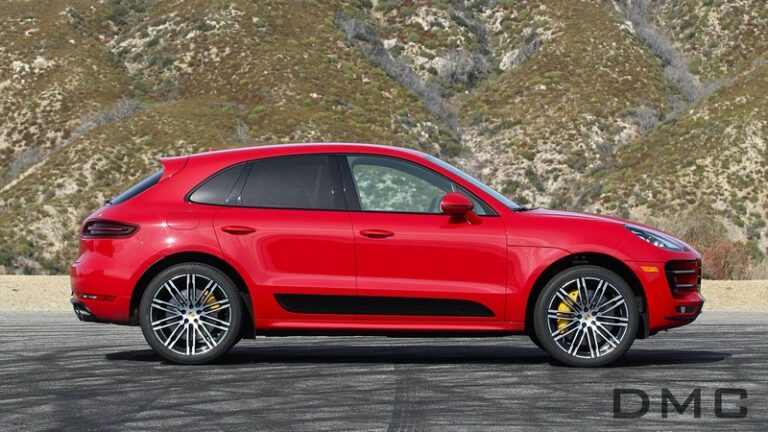 DMC Forged Carbon Fiber Door Protector Plates OEM Replacement Covers for Porsche Macan (2014-2018)