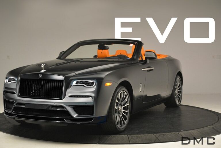 DMC Forged Carbon Fiber Front Bumper (OEM Replacement) Body Kit for Rolls Royce Wraith & Dawn Black Badge