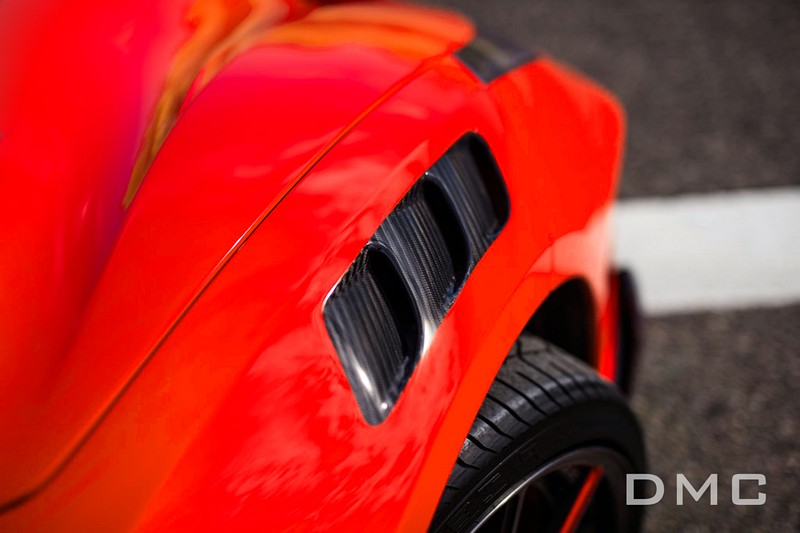 DMC Ferrari 488 Pista - Forged Carbon Fiber Front Fenders - Vented GT3 EVO FXX Style fits the OEM GTB Coupe & Spider - Image 2