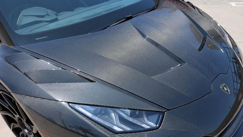 DMC Forged Carbon Fiber Front Fenders Vents Super Trofeo for Lamborghini Huracan STO - Image 2