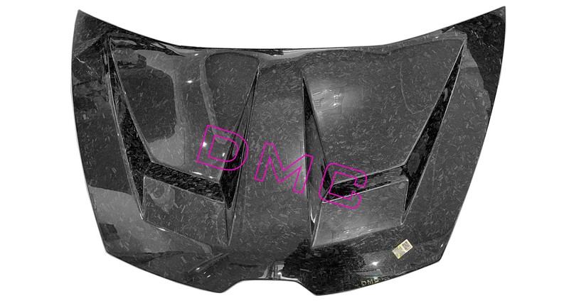 DMC Lamborghini Huracan STO Front Hood: Forged Carbon Fiber Bonnet: Super Trofeo Style, fits the OEM Coupe & Spider, LP610 LP580 EVO, RWD & Performante - Image 2