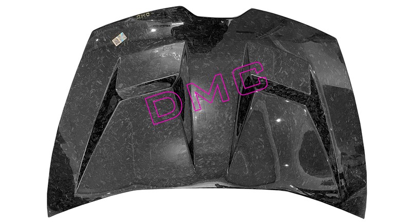 DMC Lamborghini Huracan STO Front Hood: Forged Carbon Fiber Bonnet: Super Trofeo Style, fits the OEM Coupe & Spider, LP610 LP580 EVO, RWD & Performante - Image 4