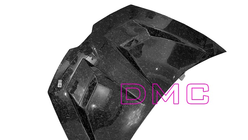 DMC Lamborghini Huracan STO Front Hood: Forged Carbon Fiber Bonnet: Super Trofeo Style, fits the OEM Coupe & Spider, LP610 LP580 EVO, RWD & Performante - Image 3