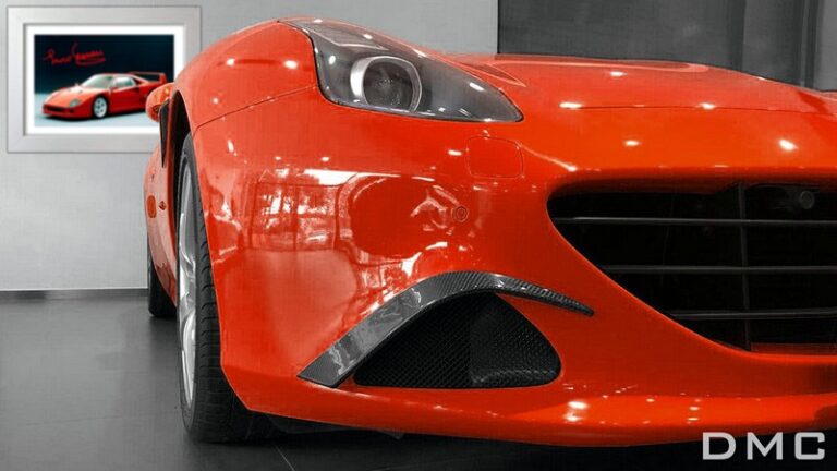 DMC Forged Carbon Fiber Front Lip Splitter (Aero Kit) for Ferrari California T