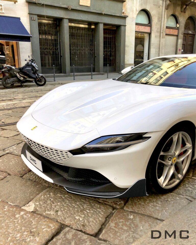 DMC Forged Carbon Fiber Front Lip Splitter (DMC Aero Kit) for Ferrari Roma