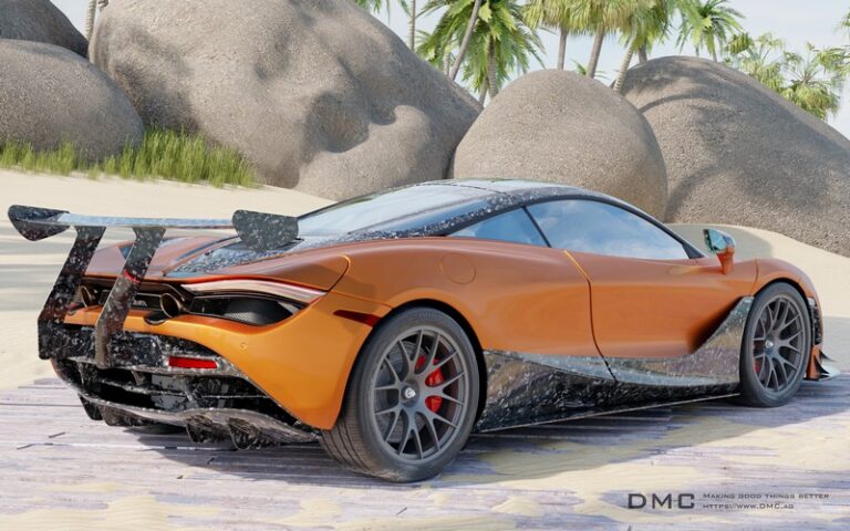 DMC Forged Carbon Fiber GT3 GTR Senna Wing Spoiler Aero Kit for McLaren 720s & 765LT