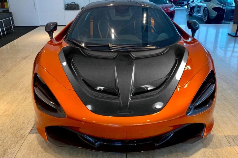 DMC Forged Carbon Fiber P1 Senna GTR Style Front Hood Bonnet for McLaren 720s & 765LT