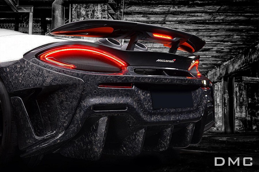 DMC Forged Carbon Fiber Rear Bumper & Diffuser fits 540c 570s 570 GT for McLaren 600LT