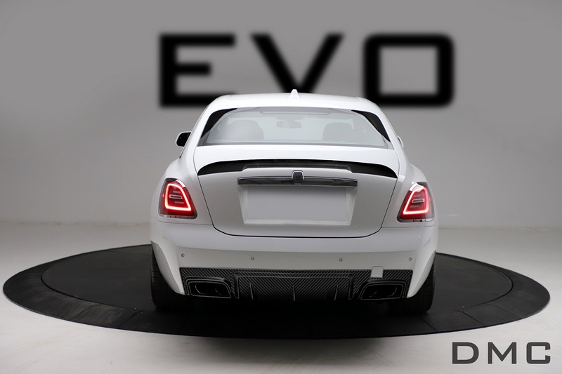 DMC Forged Carbon Fiber Rear Diffuser, Body Kit for the Series 3 OEM Bumper for Rolls Royce Ghost 2021 Black Badge