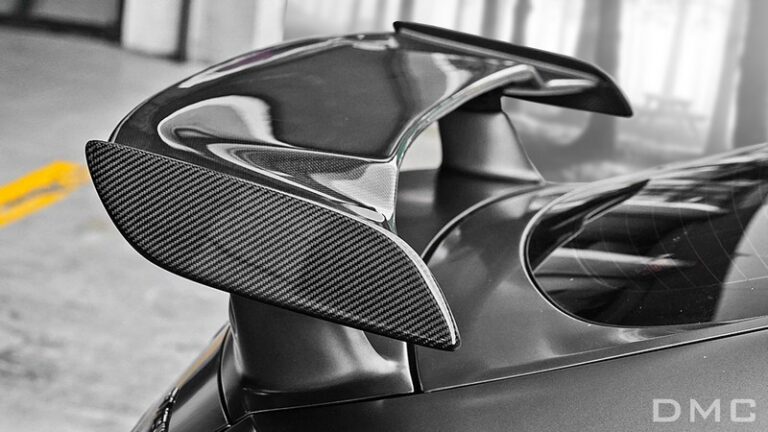DMC Forged Carbon Fiber Rear Wing Spoiler X290 also fits GT50 GT43 GT53 for Mercedes Benz GT Class AMG GT63 S 4 Door