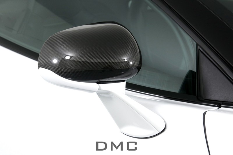 DMC Forged Carbon Fiber Side Mirror Casings, Replacements for the OEM Side Mirror Housing Covers for McLaren GT