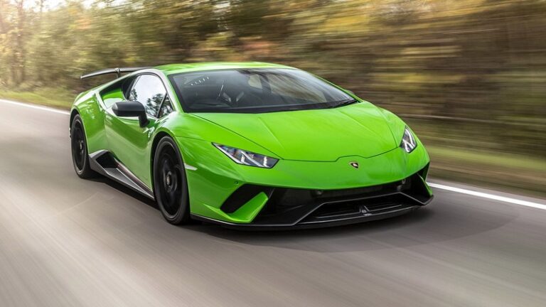 DMC Front Bumper for LP610 LP580 EVO & RWD with Forged Carbon Fiber, OEM Replacement for Lamborghini Huracan Performante