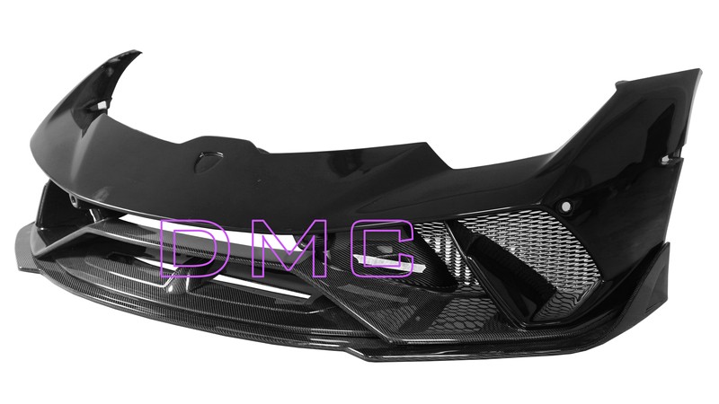 DMC Front Bumper for LP610 LP580 EVO & RWD with Forged Carbon Fiber, OEM Replacement for Lamborghini Huracan Performante - Image 4