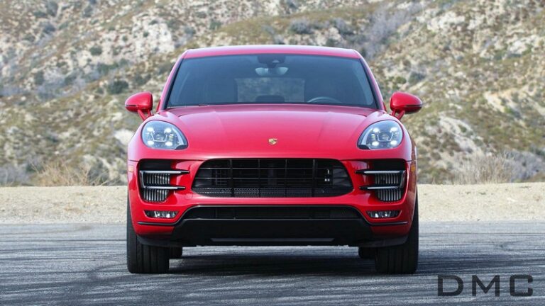 DMC Front Bumper Forged Carbon Fiber Skid Plate for Porsche Macan (2014-2018)