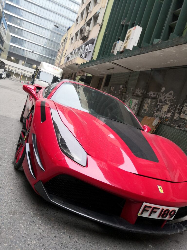 DMC Front Hood Carbon Fiber for Ferrari 488