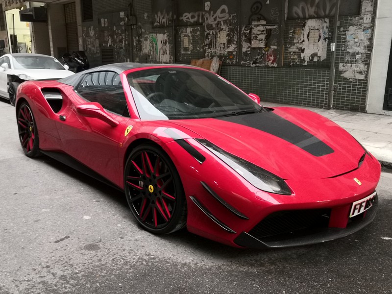 DMC Front Hood Carbon Fiber for Ferrari 488 - Image 2