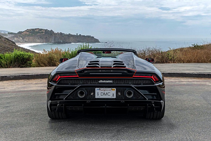DMC Lamborghini Huracan Forged Carbon Fiber Rear Wing Spoiler for the EVO + RWD, fits the OEM Coupe & Spider - Image 4