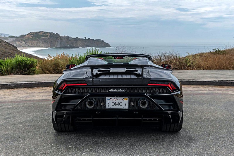 DMC Lamborghini Huracan Forged Carbon Fiber Rear Wing Spoiler for the EVO + RWD, fits the OEM Coupe & Spider - Image 3