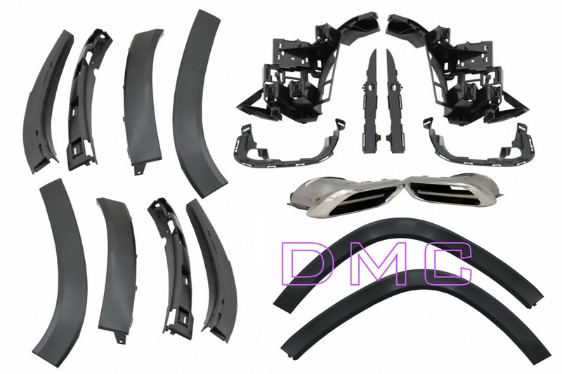 DMC Mercedes Benz GLS 600 Maybach X167 AMG Forged Carbon Fiber Facelift Kit: Front & Rear Bumper, Fender, Exhaust, Grill - Image 8