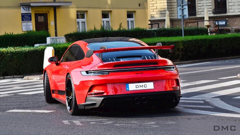DMC GT3 Carbon Fiber Rear Spoiler – Porsche 992 Carrera & Targa - Image 8
