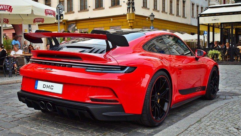 DMC GT3 Carbon Fiber Rear Spoiler – Porsche 992 Carrera & Targa - Image 6