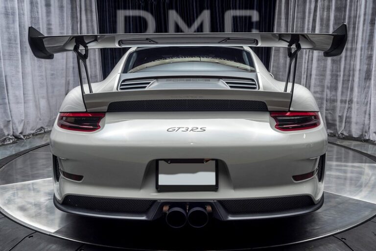 DMC Porsche 991 Forged Carbon Fiber Base Spoiler (Engine Cover) as OEM Replacement for GT3 RS / GT2 RS fits 991.2