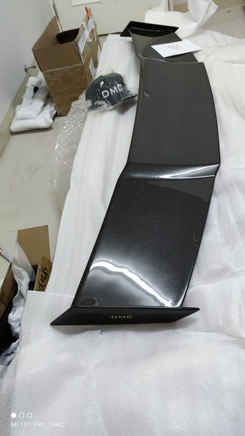 DMC Rear Wing Spoiler, Forged Carbon Fiber, Super Trofeo Squadra Corse Style for Lamborghini Huracan EVO GT3 - Image 3