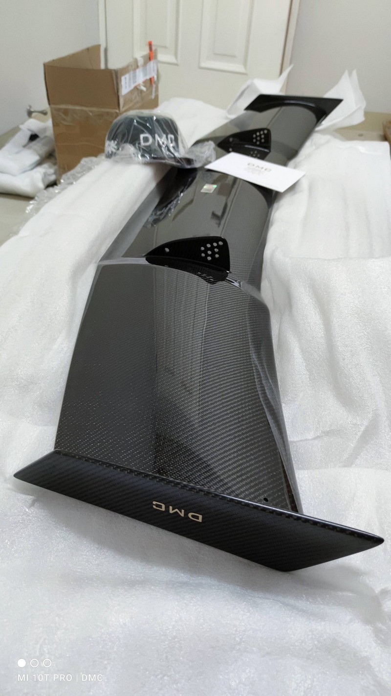 DMC Rear Wing Spoiler, Forged Carbon Fiber, Super Trofeo Squadra Corse Style for Lamborghini Huracan EVO GT3 - Image 2
