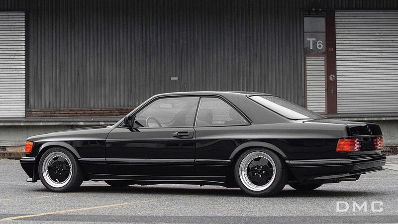 Mercedes AMG SEC 560 6.0 Forged Carbon Fiber Side Skirts & Door Panels for the W126 C126 - Image 3