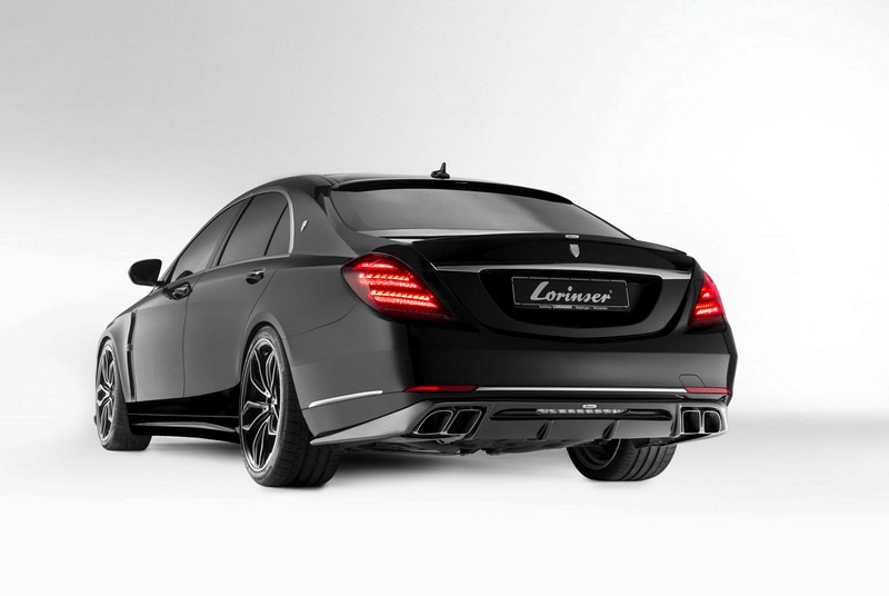 Lorinser Rear Apron Attachment for Mercedes-Benz S-Class W222 (facelift) - Image 2