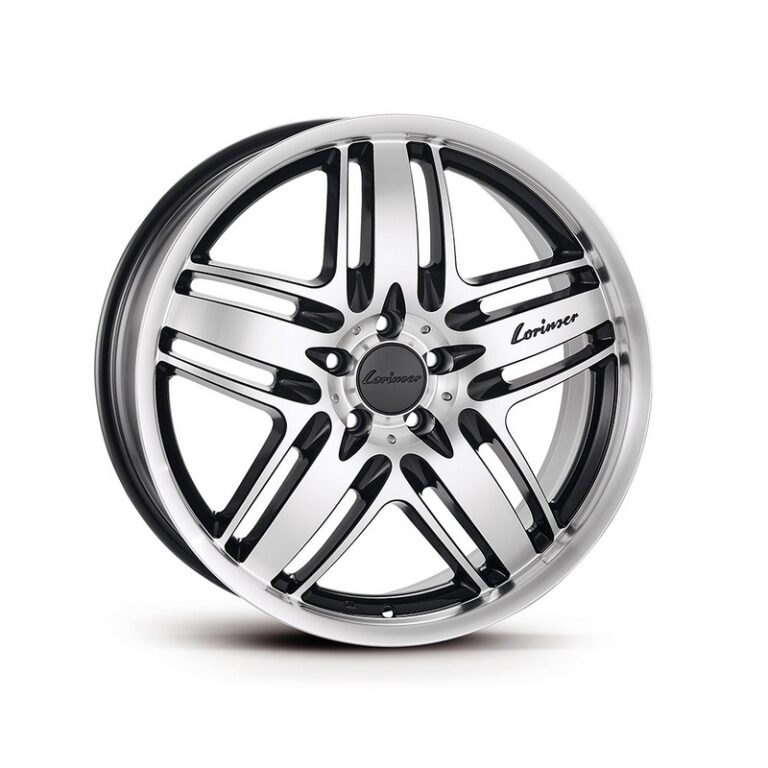 Lorinser RS9 Light Alloy Wheel (Polished Black) for Mercedes-Benz S-Class W222