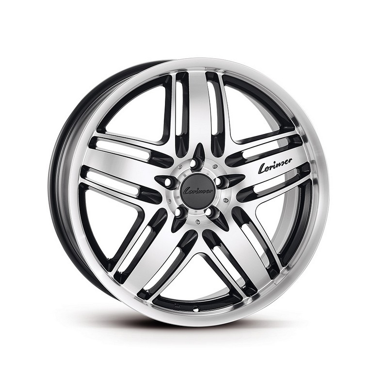Lorinser RS9 Light Alloy Wheel (Polished Black) for Mercedes-Benz S-Class W222