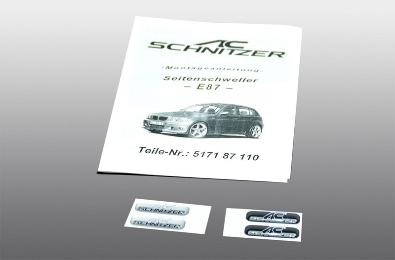 AC Schnitzer Side Skirt for BMW 1-series E87 - Image 4