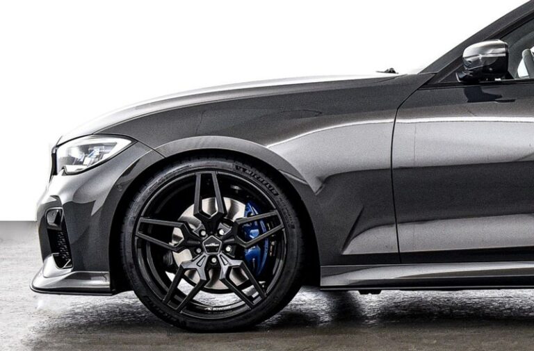 AC Schnitzer 20" Wheel & Tyre set AC4 Black Michelin for BMW 4 series G22/G23