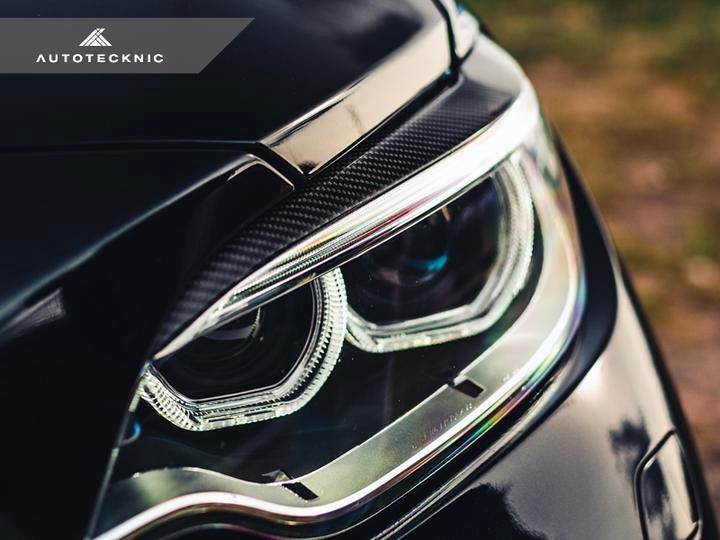 AutoTechnic Carbon Fiber Headlight Covers for F87 M2/ M2 Competition | F22 2-Series - Image 3
