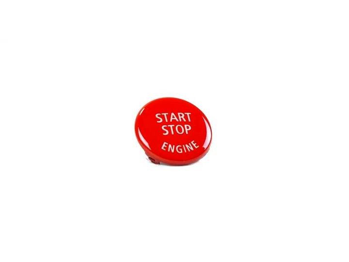 AutoTecknic Bright Red Start Stop Button for E82 1M | 1-Series