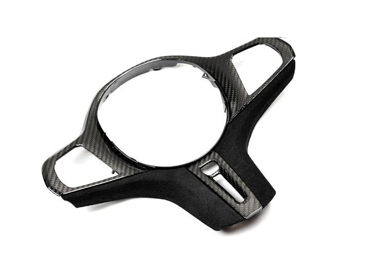 AutoTecknic Carbon Alcantara Steering Wheel Trim for F91/ F92/ F93 M8